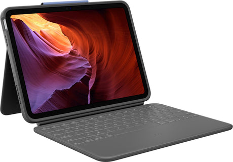 Logitech - Rugged Folio for iPad 10.9'' (10th gen) Oxford Grey (Nordic)