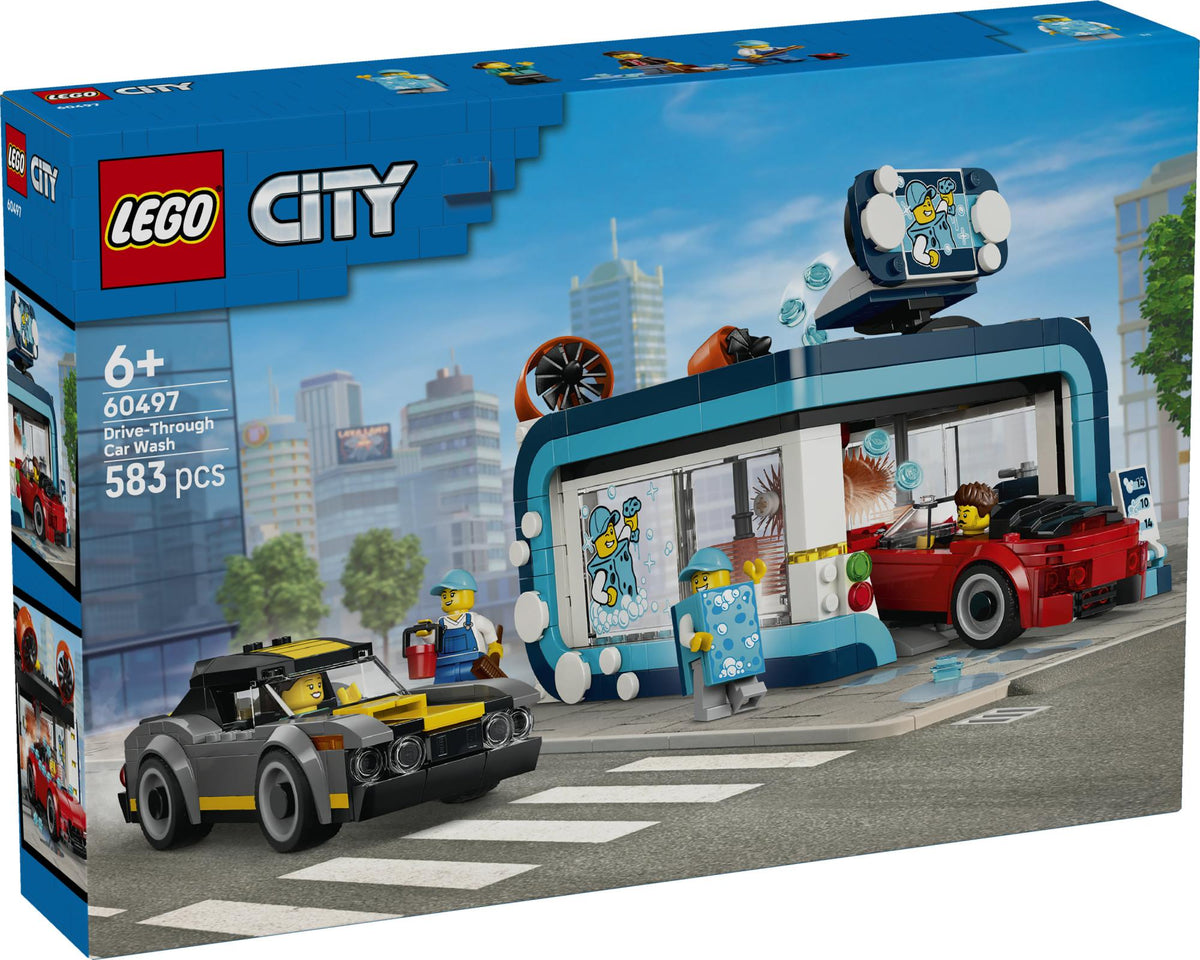 LEGO - LEGO City - Drive-Through Car Wash (60497) LEGO