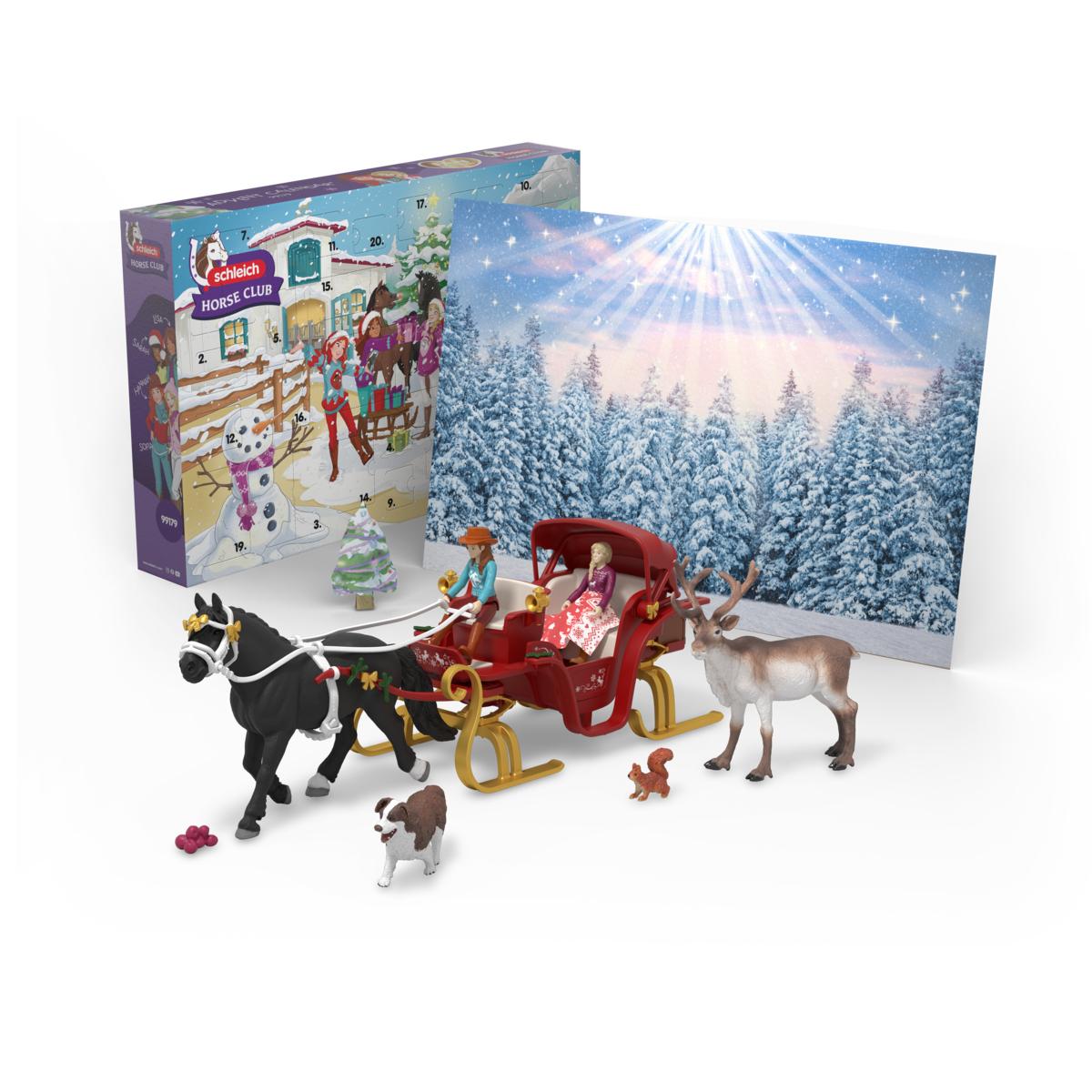 Schleich Horse Club julekalender – Christmas Sleigh Ride