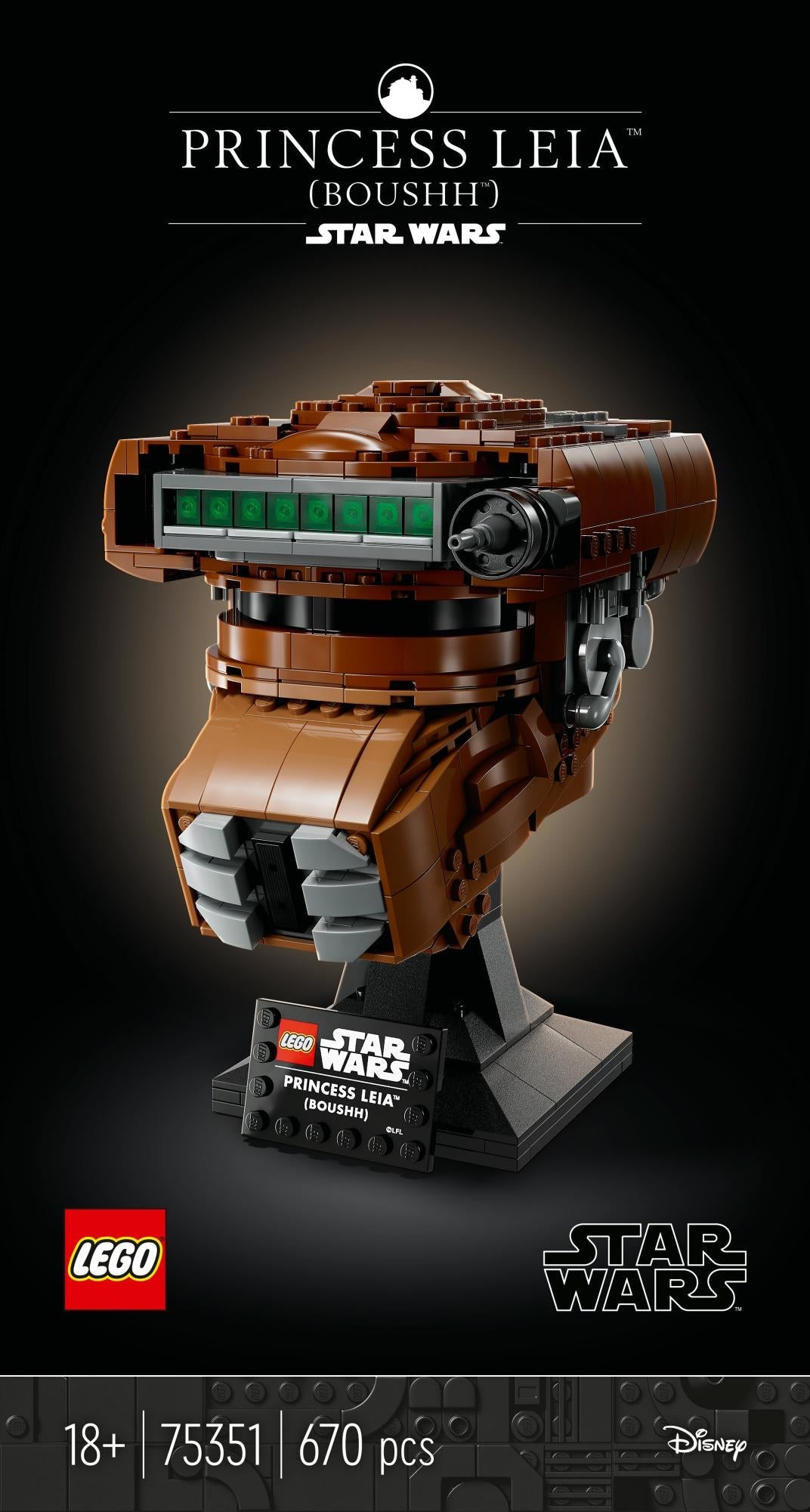 LEGO 75351 Star Wars Princess Lea (Boushh) Helmet LEGO