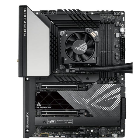 ASUS ROG RYUJIN III 360 AiO CPU Liquid Cooler w. 3.5" LCD, 3x Noctua iPPC 2000 PWM 120mm (AM5 comp.) ASUS