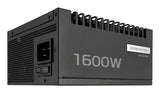 ASUS Pro WS 1600W Platinum – side med 1600W-mærkning og strømindgang