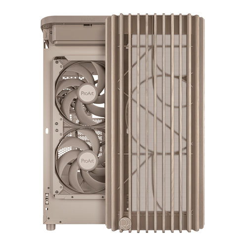 ASUS ProArt PA401 Wood Edition Beige - Tempered Glass Panel – nærbillede af produktets detaljer (vinkel 2)