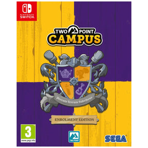 Two Point Campus – Enrolment Edition – Nintendo Switch – spilomslag