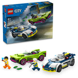 LEGO 60415 City Police Car and Muscle Car Chase, construction toy LEGO