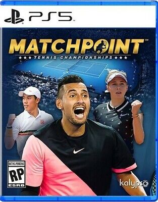 Matchpoint: Tennis Championships - Legends Edition (Import) – PlayStation 5 – spilomslag