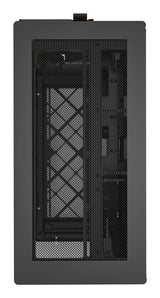 Montech HS02, Glass front, ATX, no fans - Black Telon Technology Co Ltd (Montech)
