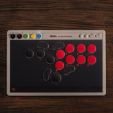 8BitDo Arcade Controller Switch/PC Grå – Controller set ovenfra