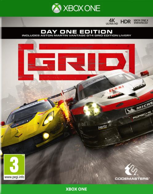 GRID – Day One Edition – Xbox One – spilomslag