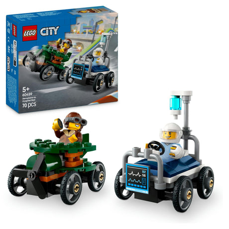 LEGO 60459 City Airplane vs. Hospital Bed LEGO
