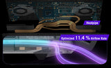 ASUS ROG Zephyrus G14 GU405AW-SY017W – nærbillede af produktets detaljer; tastaturlayout illustrativt