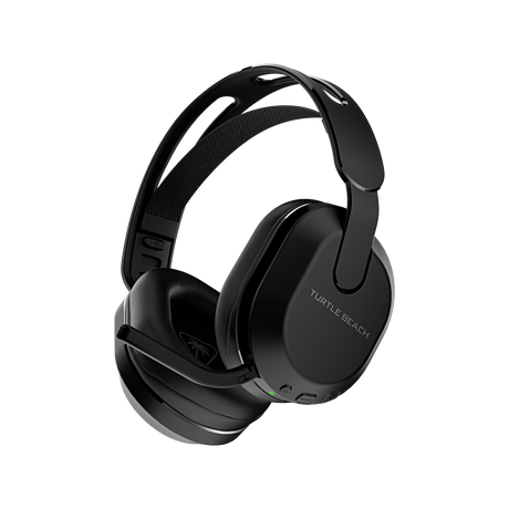 Turtle Beach Stealth 500 – PlayStation – Trådløst headset – Sort – headset skråt forfra