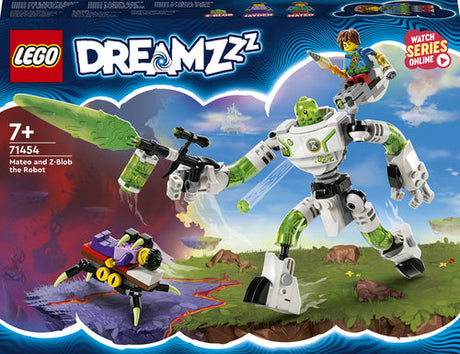 LEGO 71454 DREAMZzz Mateo and Robot Z-Blob, construction toy Lego