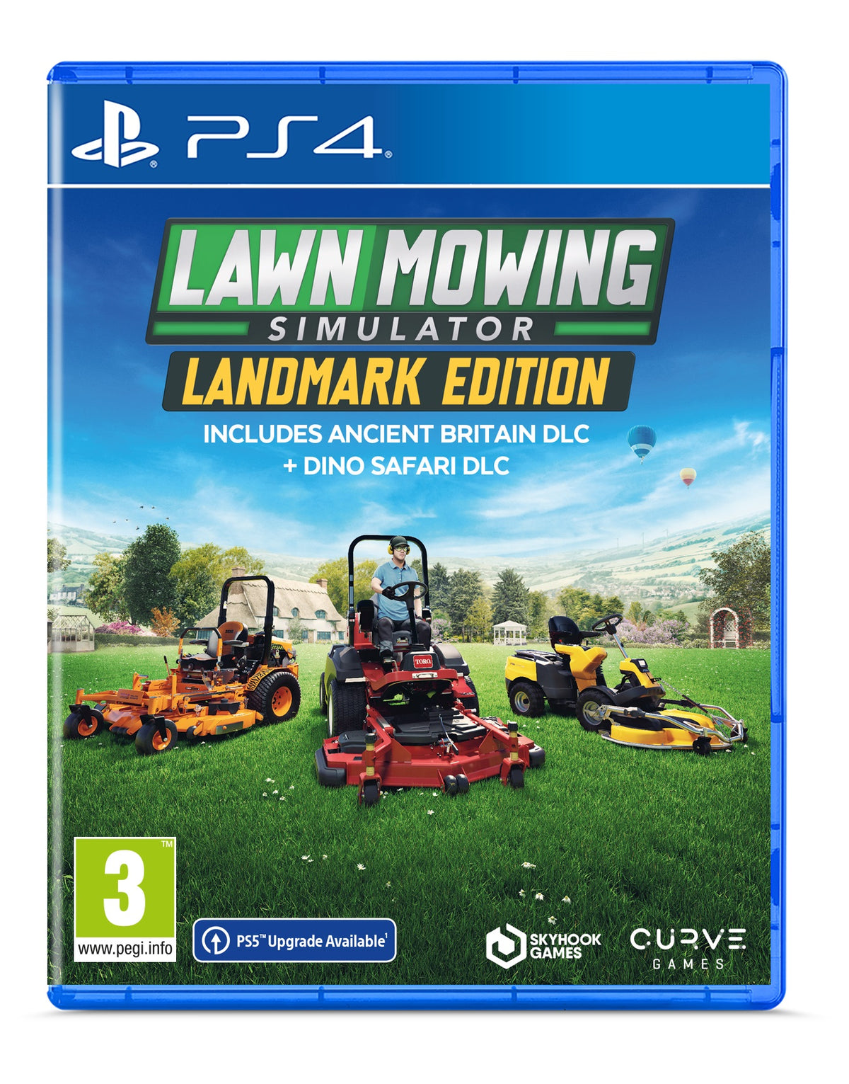 Lawn Mowing Simulator - Landmark Edition – PS4 – omslag