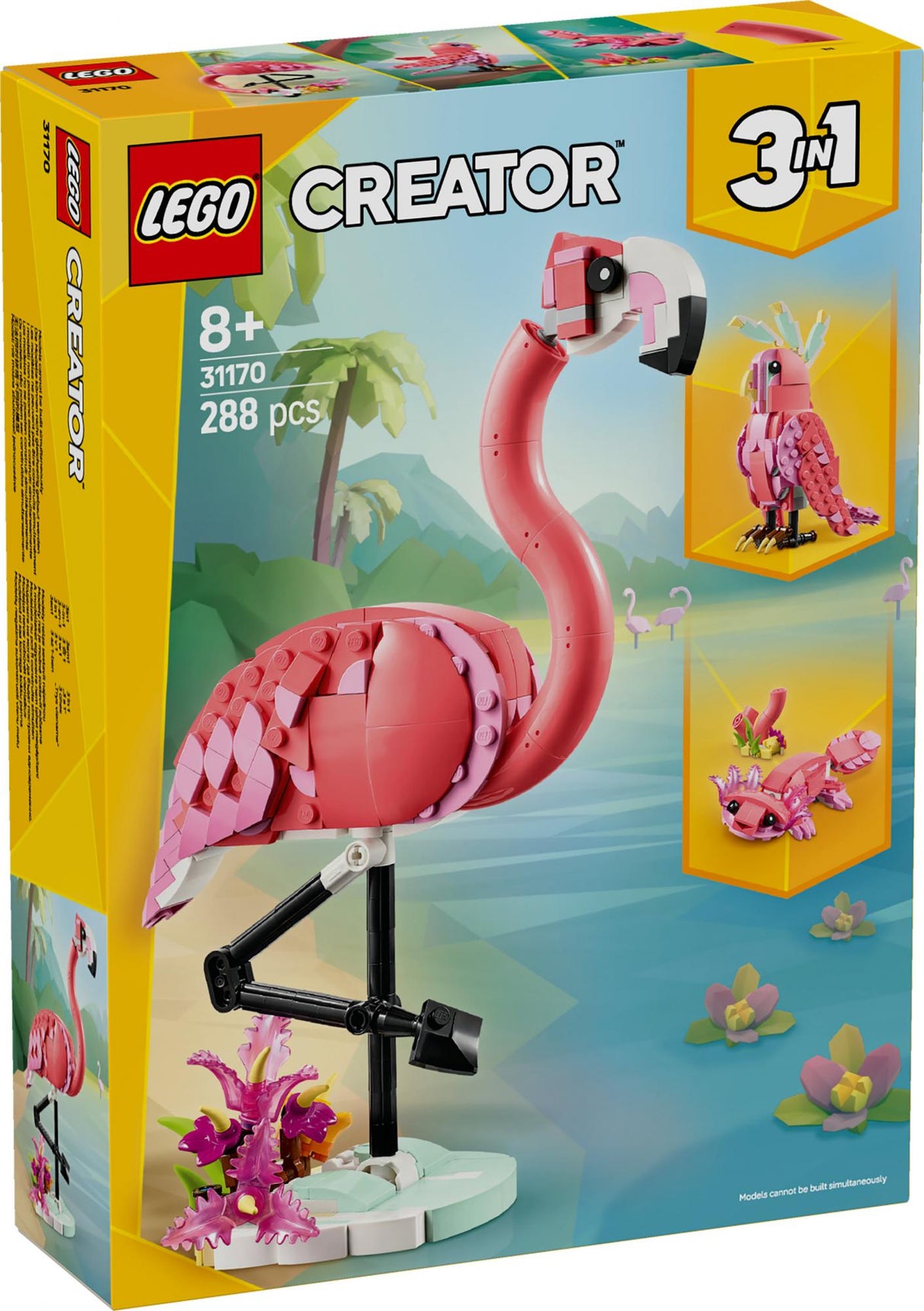 LEGO 31170 Creator 3-in-1 Pink Flamingo LEGO