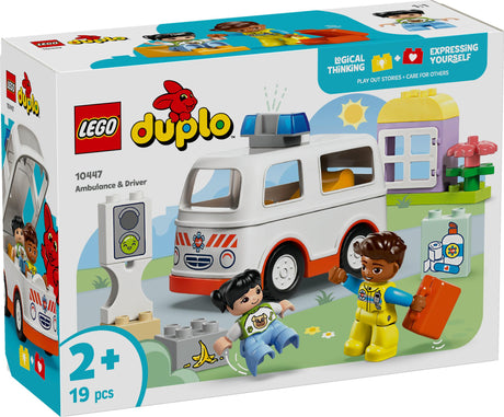 LEGO 10447 DUPLO Town ambulance with driver LEGO