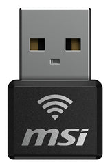 MSI AX1800 Nano – Wi-Fi 6 USB-adapter – kompakt USB-adapter set forfra