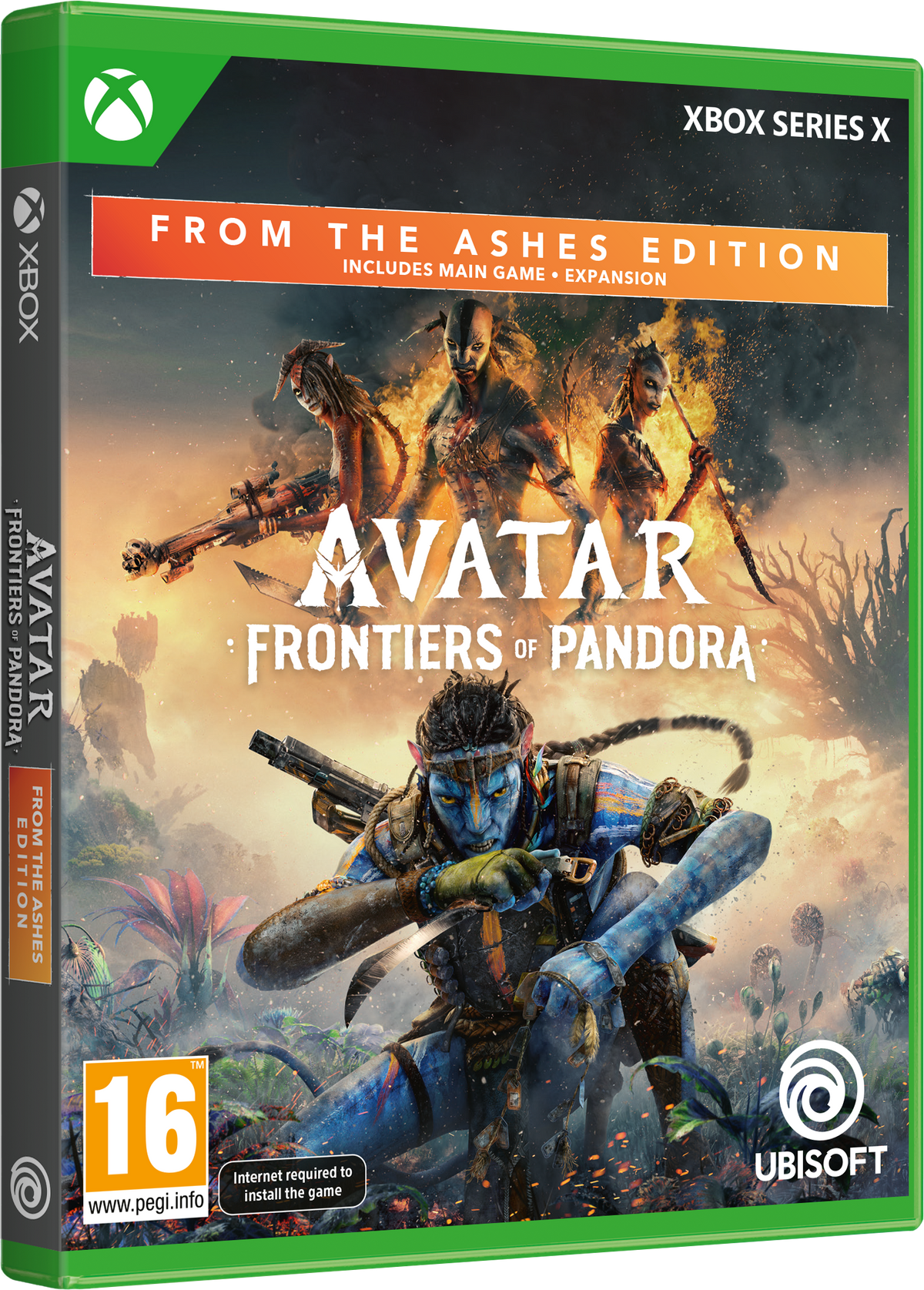 Avatar: Frontiers of Pandora - From the Ashes Edition – Xbox Series X – spilomslag