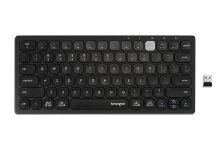 Kensington - Multi-Device Dual Wireless Compact Keyboard (Nordic) Kensington