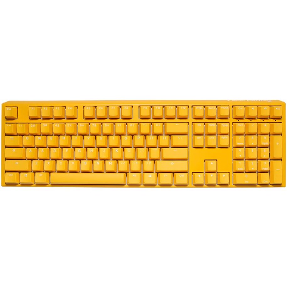 Ducky One 3 - Gelbe Ente - Standardgröße - Kirschbraun