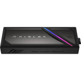 ASUS ROG Strix Aiolos – SSD-kabinet set skråt forfra
