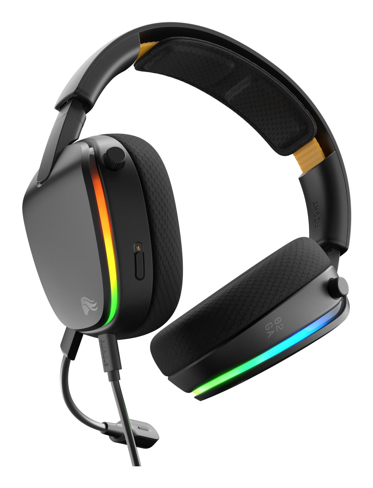 Glorious Gaming GHS Eternal RGB Kablet Høretelefoner Sort Glorious PC Gaming Race