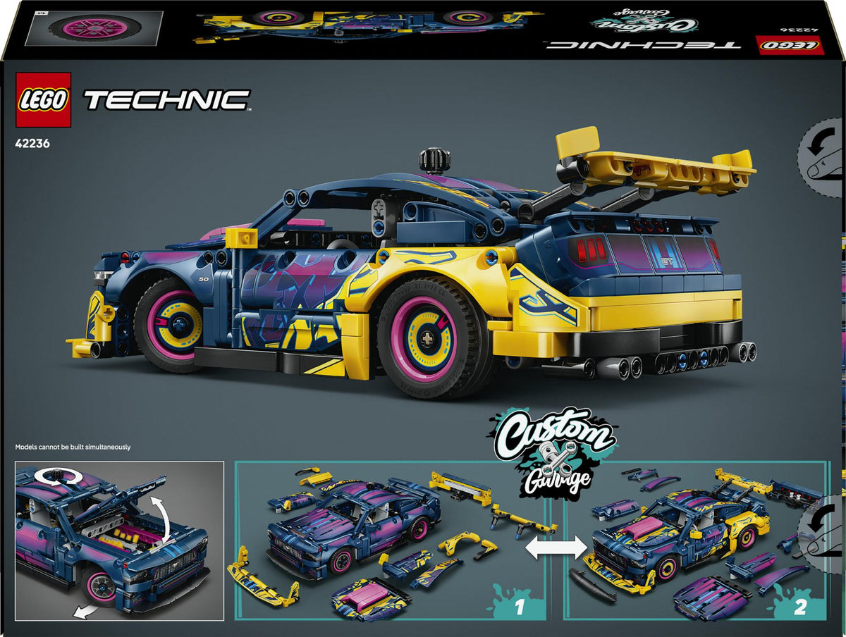 LEGO - Technic - Custom Garage Ford Mustang GT Car (42236) LEGO