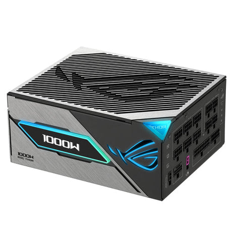 ASUS ROG Thor 1000P3 Gaming E – RGB-belysning og modulære stik