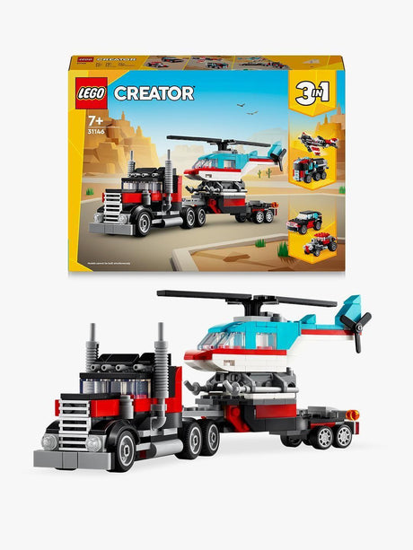 LEGO Creator - Flatbed Truck with Helicopter (31146) LEGO