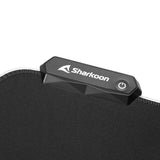 Sharkoon 1337 RGB V2 Gaming Mat 360, gaming mouse pad (black) Sharkoon