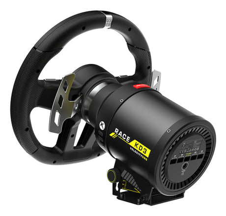 Turtle Beach VelocityOne Race KD3 – Direct Drive-ratsæt – Ratbase fra bagsiden