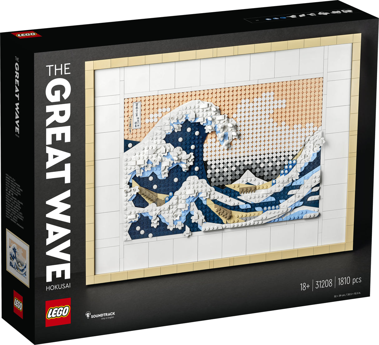 LEGO Art - The Great Wave Off Kanagawa (31208) LEGO