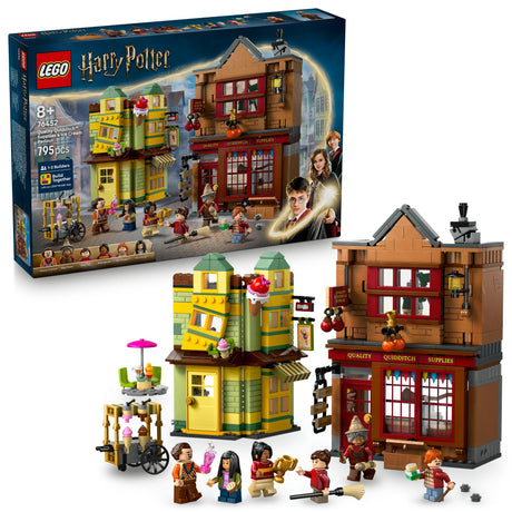 LEGO 76452 Harry Potter Quality Quidditch and Fortescue's Ice Cream Parlor LEGO