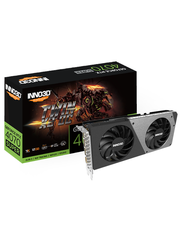 RTX 4070 Super 12GB Inno3D Twin X2 OC GDDR6X