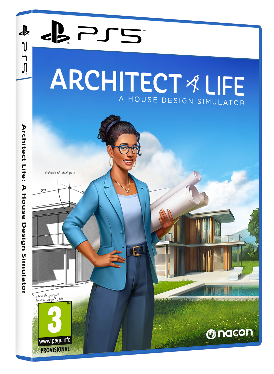 Architect Life – PlayStation 5 – spilomslag