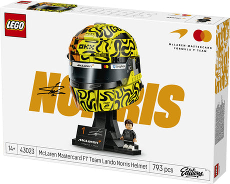 LEGO Editions McLaren Mastercard F1 Team Lando Norris-hjelm Lego