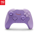 PowerA Advantage – Pokémon Ditto – Trådløs Switch 2-controller – lilla Ditto-controller forfra