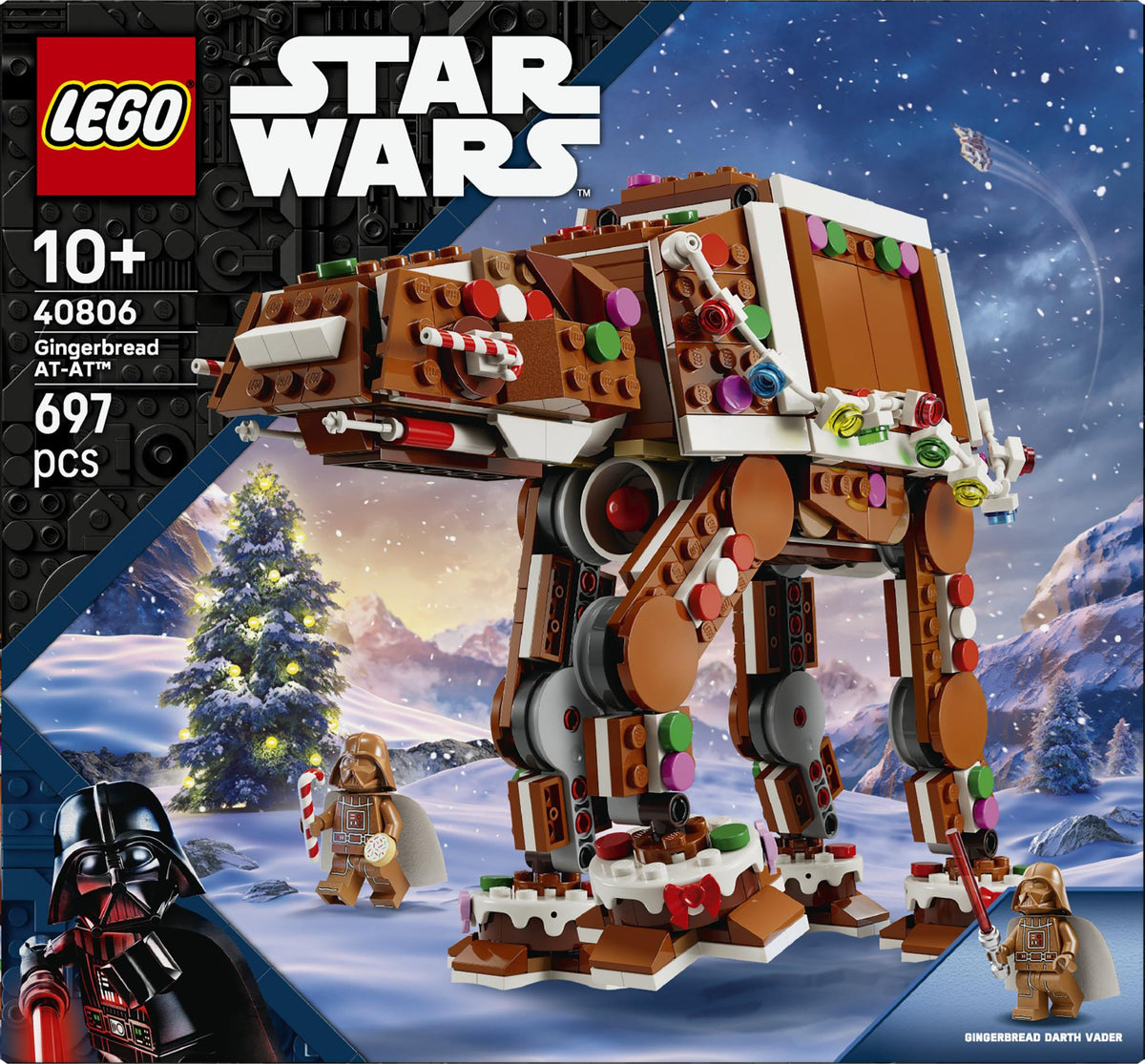 LEGO - Star Wars TM - Gingerbread AT-AT™ Walker (40806) LEGO