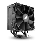 Sharkoon A40 Black 220W TDP 4-Heatpipe 120mm PWM FDB CPU Air Cooler Sharkoon