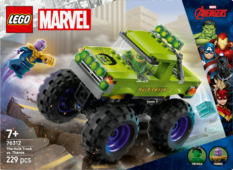 LEGO 76312 Marvel Super Heroes Marvel Hulk Truck vs. Thanos LEGO