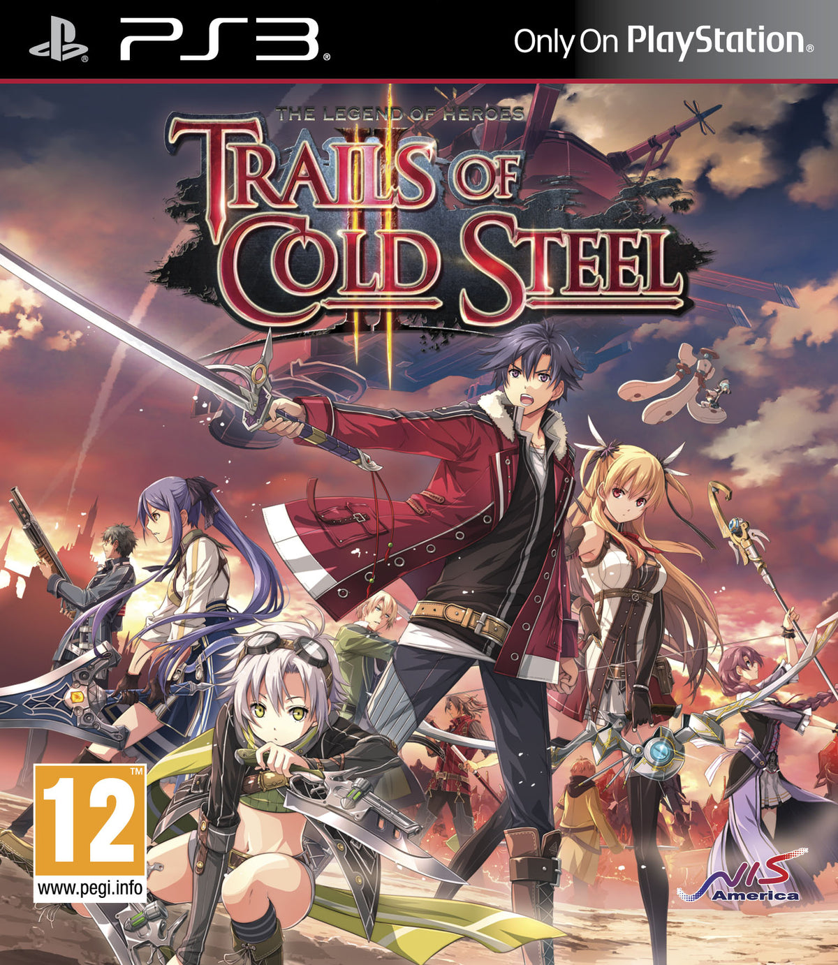 The Legend of Heroes: Trails of Cold Steel II (2) – PlayStation 3 – spilomslag