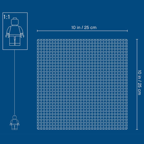 LEGO Classic - Blue Baseplate - 10714 LEGO