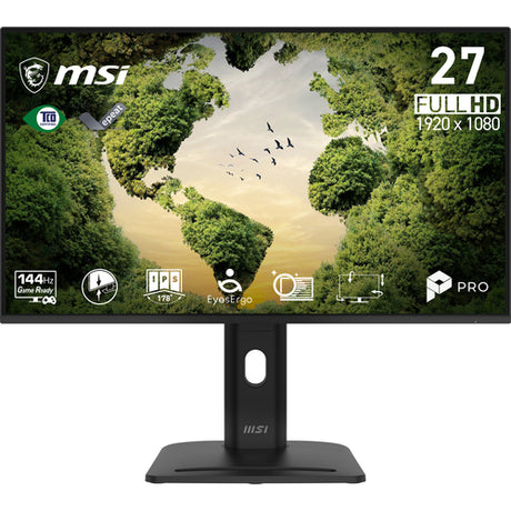 MSI PRO MP275PGN E14 – 27″ IPS-skærm, 144 Hz – skærmens egenskaber