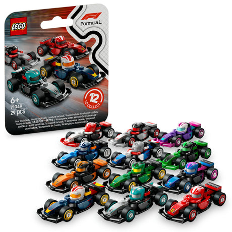 LEGO 71049 Minifigures F1 Racing Car Collectible (Assorteret) LEGO