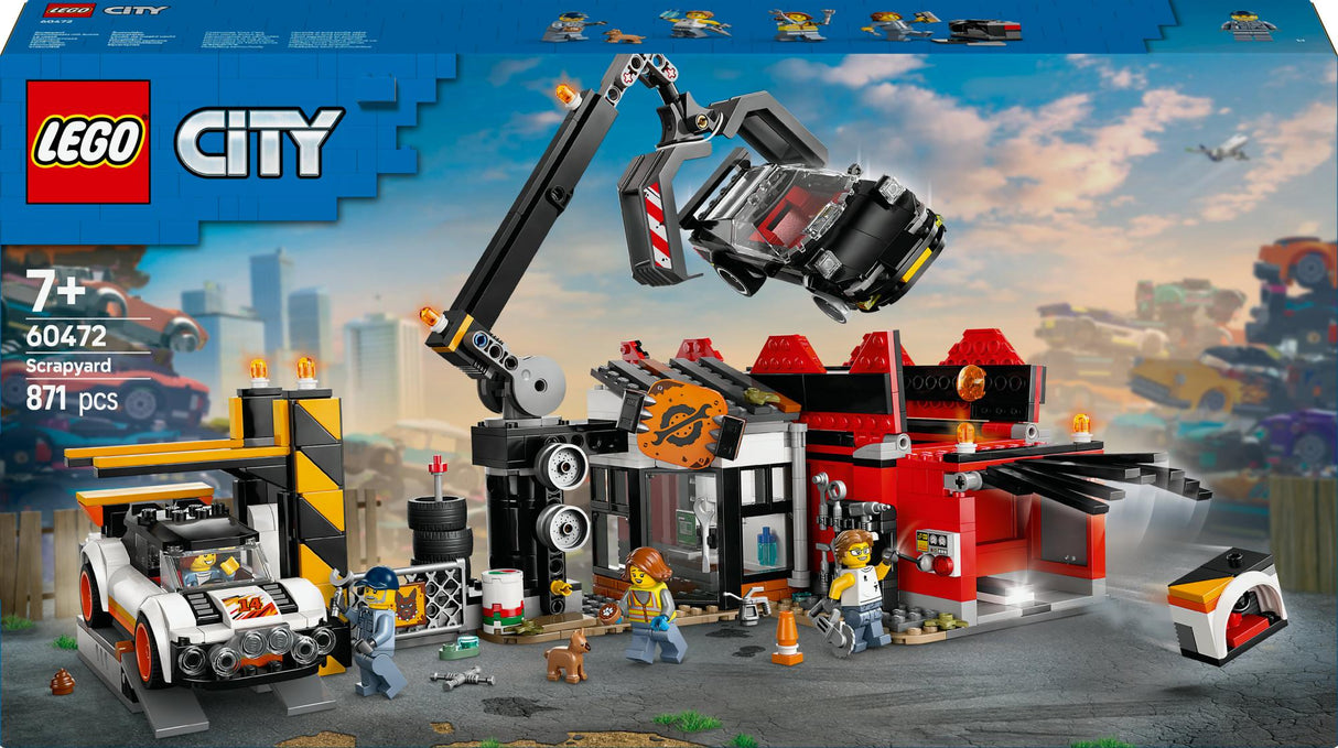LEGO 60472 City Junkyard with Cars LEGO