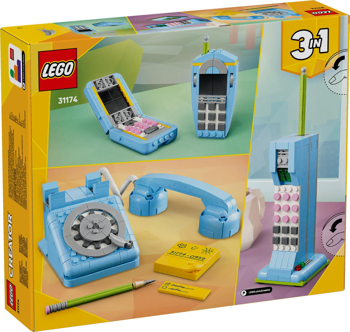 LEGO - LEGO Creator - Retro Telephone (31174) LEGO