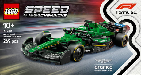 LEGO 77245 Speed Champions Aston Martin Aramco F1 AMR24 Racing Car LEGO