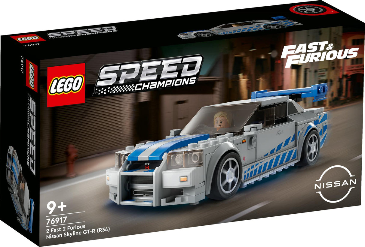 LEGO Speed Champions - 2 Fast 2 Furious Nissan Skyline GT-R R34 (76917) LEGO