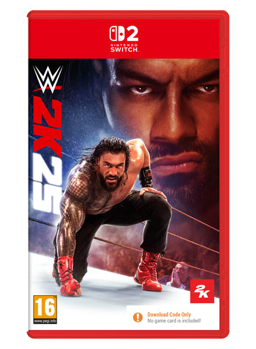 WWE 2K25 Nintendo Switch 2 Code in a Box – Switch 2-æske med downloadkode