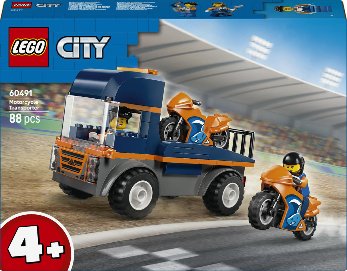 LEGO 60491 City Motorcycle Transporter LEGO